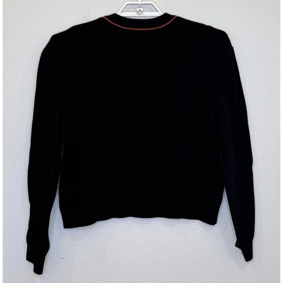 Stockhom Atelier & Other Stories Pullover Sweater Sz Medium Black Cotton Blend - Picture 4 of 7